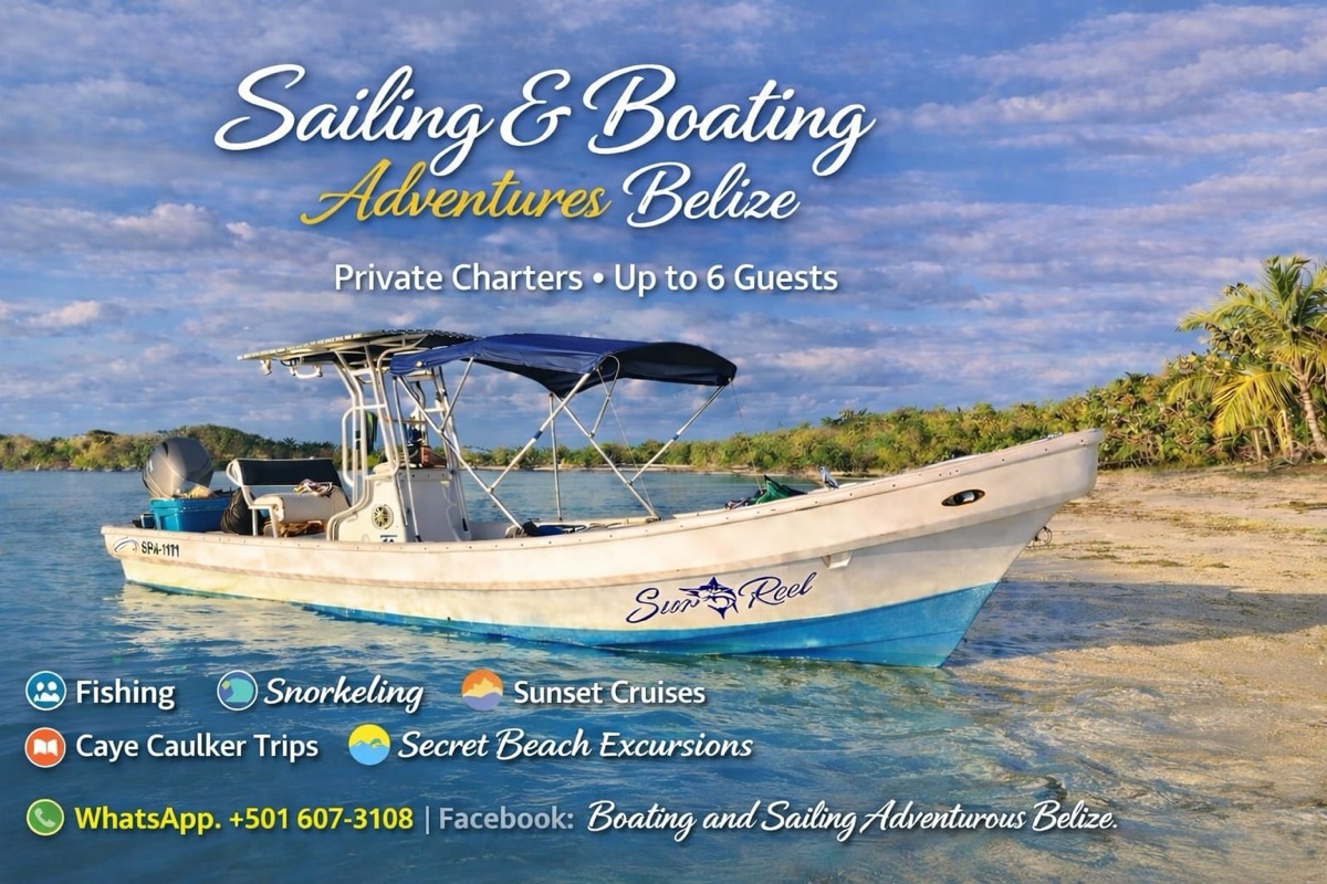 Sailing and Boating Adventures Belize
